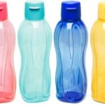 Tupperware Fliptop Water Bottles 750 ml Pack of 4 (Multicolor)