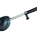 Prestige Aluminium Hard Anodised Tadka Pan, 10 cm, Black