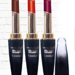 Seven Seas 4G matte lipstick comstics makeup combo set of 3 (d pink hot chocolate maroon)