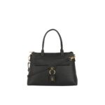 Baggit Women Satchel Handbag (BLACK)