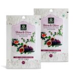 Organic Harvest Sheet Mask (Shine & Glow, Pack of 2)
