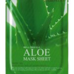Baroness Aloe Vera Mask Sheet (5Pcs Pack) Skin Lightening, Glowing, Hydrating, Nourishing, Brightening, Calming Face Sheet Mask Korean Formula with Real Extracts Natural Serum For Men & Women