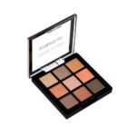 Swiss Beauty Ultimate 9 Pigmented colors Eyeshadow Palette| Long wearing and Easily Blendable Eye makeup Palette | Matte, Shimmers and Metallic | Multicolor - 03, 6gm |