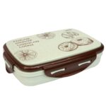 Jaypee Steel Lunch Box Ecosteel Sr Pista Brown 650 ml