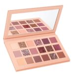 Spanking Nude 18 Shades Eyeshadow Palette (Multicolour), Metallic, Shimmery, Satin & Matte Finish