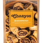 Chaayos Bhakarwadi (450g Pack) | Chai Time Snack | Ready to Eat Bhakarwadi Snacks | Mini Bhakarwadi | Indian Namkeen Nashta | Authentic Regional Preparation | Traditional Indian Snacks | Party Snacks