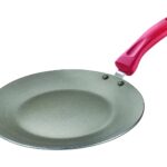 Prestige Omega Gold Induction Base Non-Stick Aluminum Concave Tawa, 250 mm, Metallic Red