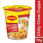 Nestle Maggi Cuppa Noodles, Chilli Chow - 70g Cup