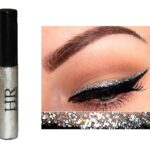 Hr Metallic Glitter Shinning Shimmer Eyeliner Waterproof Gold Blue Green Pink (Silver)