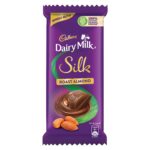 Cadbury Dairy Milk Silk Roast Almond Chocolate Bar, 143 g
