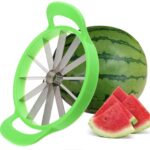 Neo Kitchenware Plastic and Steel Watermelon Fruit Slicer, Red