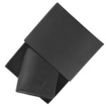 Heavens Denial Black Men?s Leather Wallet ? Leather Wallet for Men?s and Stylish Genuine Leather Men?s Wallet (Black)
