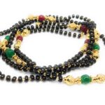 BBRATS 24-inch Length Multicolor Bead Mangalsutra Chain Dori Without Pendant Colourful Meenakari Beaded
