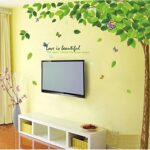 BBRATS 'Bestselling Leaves Tree' Wall Sticker (PVC Vinyl, 90 cm x 60 cm, Multicolour)