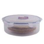 Lock & Lock Classics Round Food Container, 2.5 L, Clear, Plastic