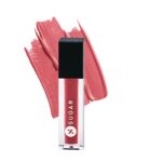 SUGAR Cosmetics - Smudge Me Not - Mini Liquid Lipstick - 44 Preach Peach - 1.1 ml - Ultra Matte, Transferproof and Waterproof, Lasts Up to 12 hours