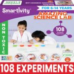 Smartivity Amazing Science Kit | 108 Chemistry Science Experiment Kit for Boys & Girls Aged 6 - 14, Kids Safe & Non - Toxic Chemistry Kit for Birthday / Christmas Gifts | STEM Educational DIY Fun Toys by IIT Delhi Alumni | Made in India