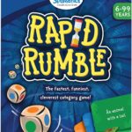Skillmatics Board Game : Rapid Rumble | Gifts for Ages 6 and Up | Super Fun Family Game | Educational, Travel Friendly and Clever Category Game for Adult