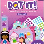 Skillmatics Art Activity : Dot it! | No Mess Sticker Art, Gifts for Kids Ages 3 to 7 | Complete 8 Dress Up! Themed Pictures