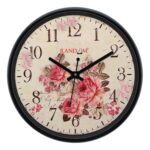 Random Wall Clock For Living Room, Bedroom, Home, Office, Kitchen| Wall Clocks For Home | Big Size Wall Clock With Glass|Designer Wall Clock For Home Decor |Quartz Movement|12- inch | 30 x 30 cm| Plastic Wall Clock|RC-6808